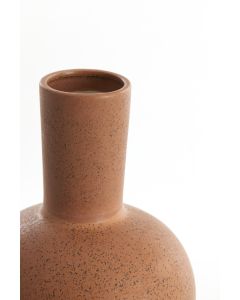 Vase deco Ø28,5x42 cm ULLOA ceramics matt terra