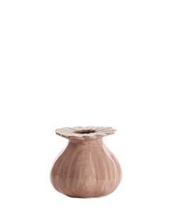 Vase deco Ø14x13 cm REWA ceramics pink