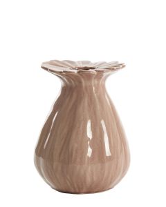 A - Vase deco Ø19,5x25 cm REWA ceramics pink