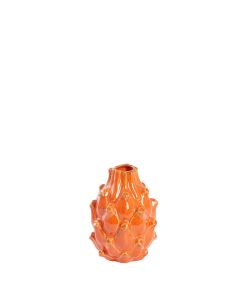 Vase deco Ø10x13 cm TAYA ceramics orange