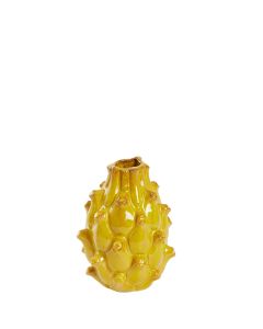 Vase deco Ø12,5x16,5 cm TAYA ceramics yellow