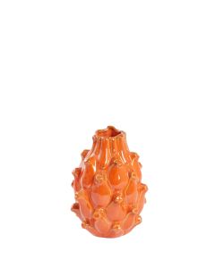 Vase deco Ø12,5x16,5 cm TAYA ceramics orange