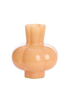 Vase Ø22,5x24 cm KORTOSI glass peach