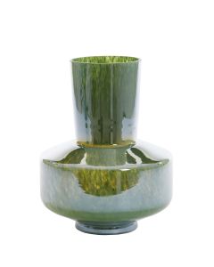 Vase Ø23,5x29,5 cm TRASMOS glass dark green lustre
