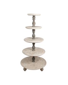 Tiered platter Ø 71x143 cm - pcs