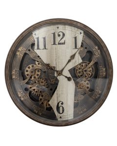 Wall clock Ø 76x10 cm / 3xAA - pcs