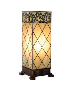 Table lamp Tiffany 18x18x45 cm E27/max 1x40W - pcs     