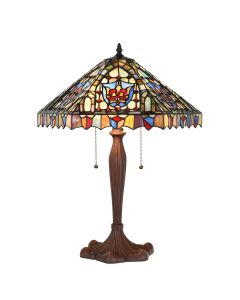Table lamp Tiffany ? 47x60 cm E27/max 2x60W - pcs     