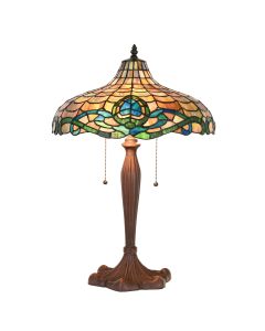 Table lamp Tiffany ? 41x60 cm E27/max 2x60W - pcs     