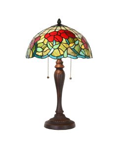Table lamp Tiffany ? 35x58 cm E27/max 2x60W - pcs     