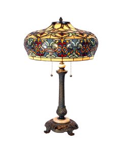 Table lamp Tiffany Ø 47x71 cm E27/max 2x60W - pcs