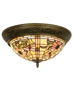 Ceiling light Tiffany Ø 38x19 cm E14/max 2x40W - pcs