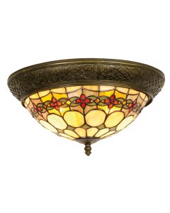 Ceiling light Tiffany Ø 38x19 cm E14/max 2x40W - pcs