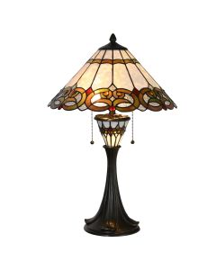 Table lamp Tiffany ? 40x61 cm E27/max 2x40W - pcs     