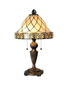 Table lamp Tiffany ? 36x62 cm E27/max 2x60W - pcs     