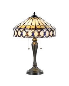 Table lamp Tiffany ? 40x58 cm E27/max 2x60W - pcs     