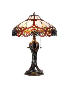 Table lamp Tiffany ? 41x56 cm E27/max 2x60W - pcs     