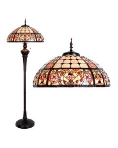 Floor lamp Tiffany ? 57x166 cm E27/max 3x60W - pcs     
