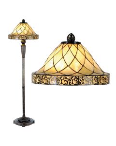 Floor lamp Tiffany ? 46x168 cm E27/max 2x60W - pcs     