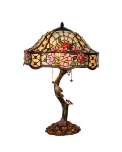Table lamp Tiffany ? 45x62 cm E27/max 3x60W - pcs     
