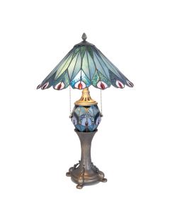 Table lamp Tiffany ? 40x65 cm E27/max 2x60W E14/max 1x7W - pcs     