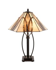 Table lamp Tiffany 51x44x66 cm E27/max 2x60W - pcs     