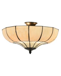 Ceiling light Tiffany Ø 46x25 cm E27/max 2x60W - pcs