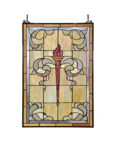 Tiffany glass panel 50x1x78 cm - pcs