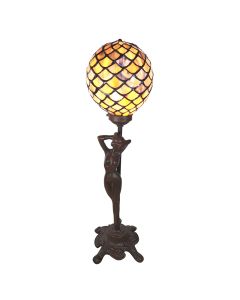 Table lamp Tiffany 21x21x51 cm E14/max 1x25W - pcs     