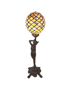 Table lamp Tiffany 21x21x51 cm E14/max 1x25W - pcs