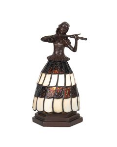 Table lamp Tiffany woman 13x13x26 cm E14/max 1x25W - pcs