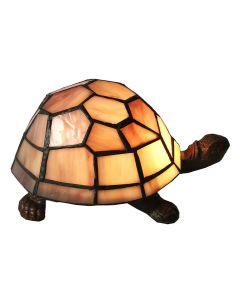 Table lamp Tiffany turtle 23x14x8 cm E14/max 1x25W - pcs     