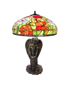 Table lamp Tiffany ? 57x83 cm E27/max 3x60W - pcs     