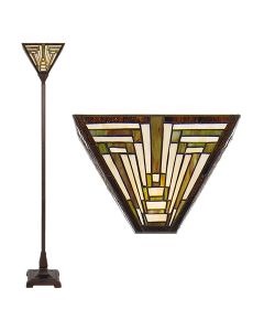 Floor lamp Tiffany 31x31x187 cm E27/max 1x60W - pcs     
