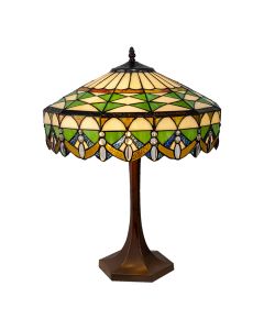 Table lamp Tiffany ? 41x57 cm E27/max 2x60W - pcs     