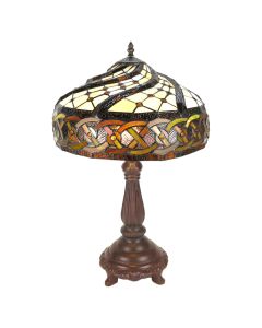 Table lamp Tiffany ? 34x58 cm E27/max 2x60W - pcs     