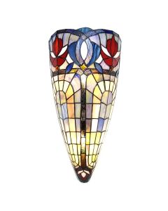 Wall lamp Tiffany 26x15x52 cm E27/max 2x60W - pcs     