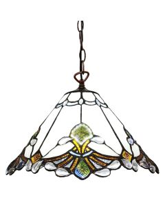 Pendant light Tiffany Ø 31x107 cm E27/max 1x60W - pcs