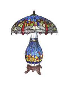 Table lamp Tiffany ? 46x65 cm E27/max 2x40W E14/max 1x7W - pcs     
