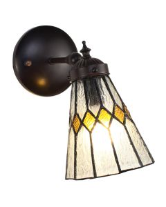 Wall lamp Tiffany 17x12x23 cm E14/max 1x40W - pcs