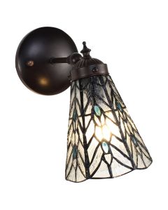 Wall lamp Tiffany 17x12x23 cm E14/max 1x40W - pcs