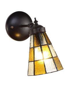 Wall lamp Tiffany 17x12x23 cm E14/max 1x40W - pcs