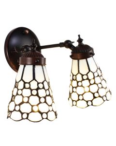 Wall lamp Tiffany 30x23x23 cm E14/max 2x40W - pcs