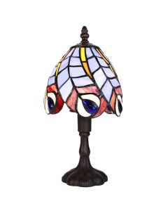 Table lamp Tiffany ? 15x32 cm E14/max 1x25W - pcs     