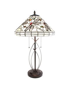 Table lamp Tiffany ? 41x69 cm E27/max 2x60W - pcs     