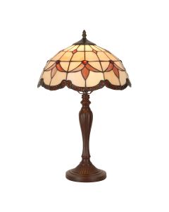 Table lamp Tiffany ? 35x53 cm E14/max 2x40W - pcs     