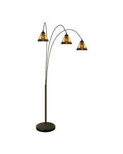 Floor lamp Tiffany 91x50x200 cm E27/max 3x60W - pcs