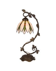 Table lamp Tiffany ? 18x53 cm E14/max 1x25W - pcs     