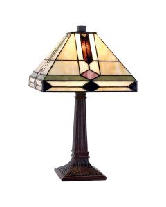 Table lamp Tiffany 30x30x37 cm E14/max 1x40W - pcs     