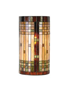 Wall lamp Tiffany 20x11x36 cm E14/max 2x40W - pcs